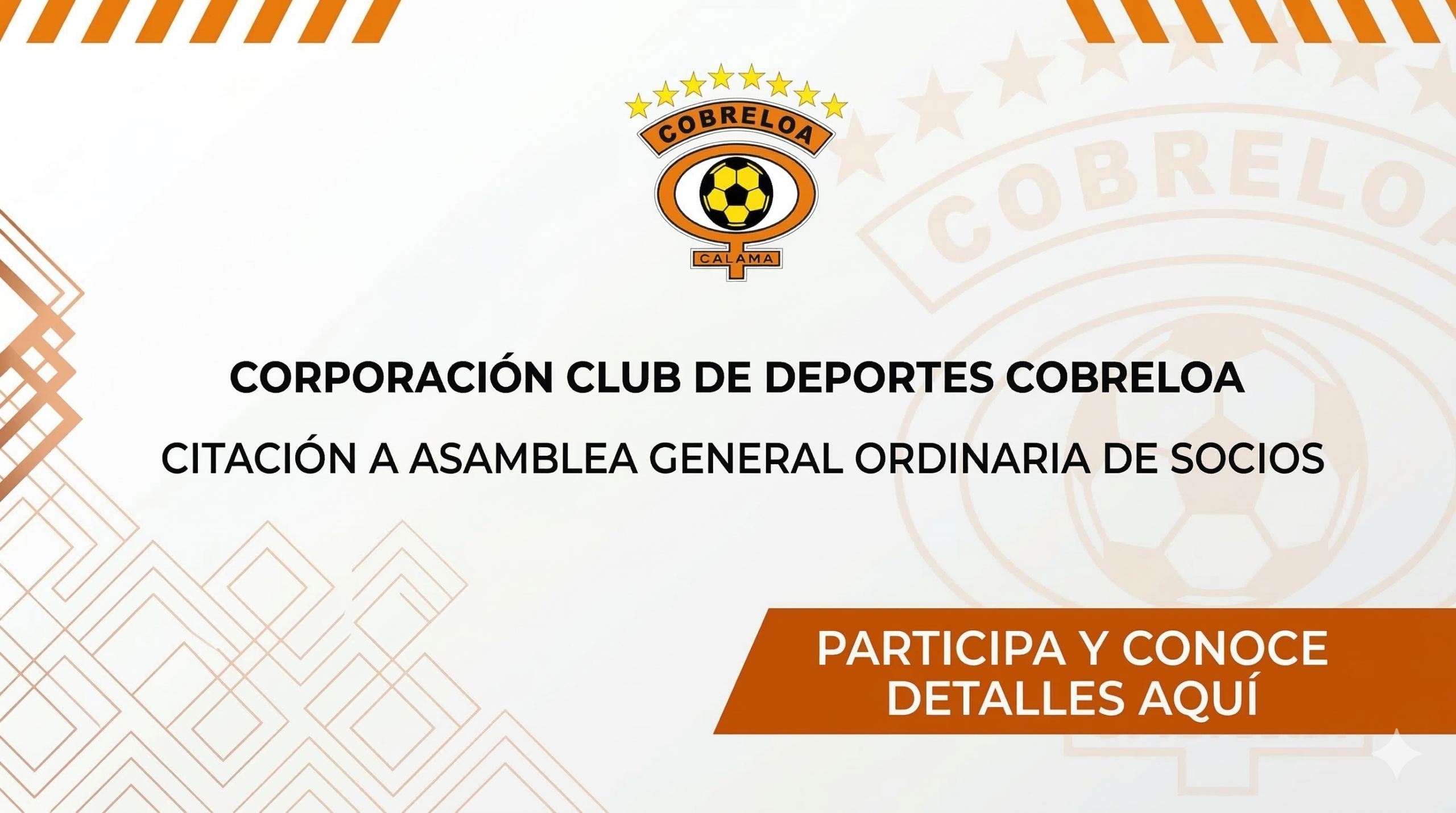 Citación Asamblea Ordinaria