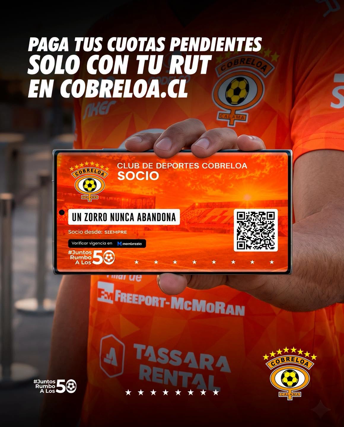 Apoya al club pagando tu cuota